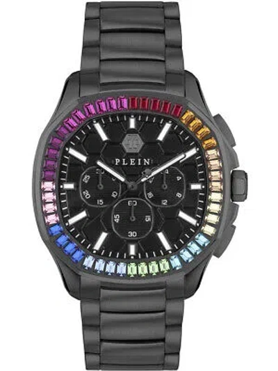 Pre-owned Philipp Plein Pwsaa0723 High-conic Chronograph Mens Watch 44mm
