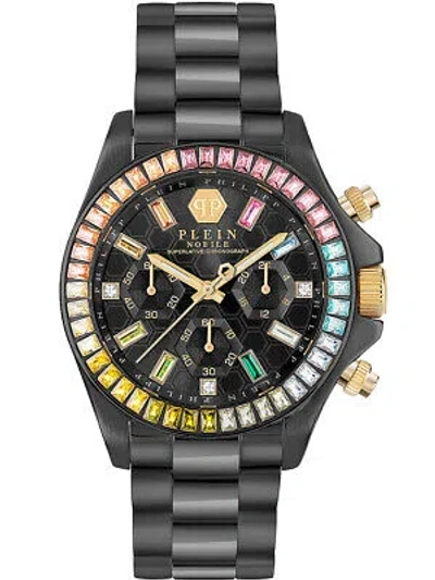 Pre-owned Philipp Plein Pwsba0623 Street Couture Chronograph Ladies Watch