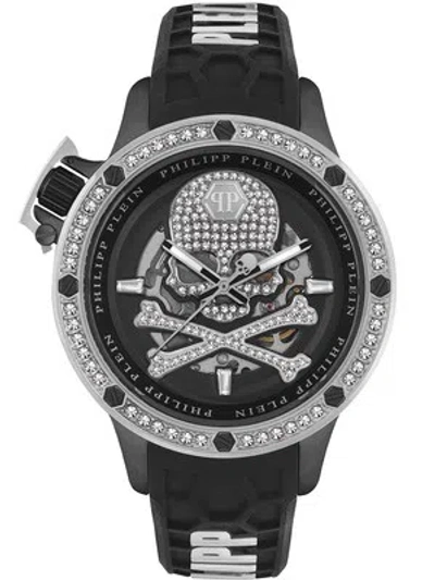 Pre-owned Philipp Plein Pwuaa0123 Hyper Sport Automatic Mens Watch 46mm