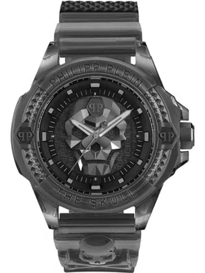 Pre-owned Philipp Plein Pwwaa0523 The Skull 44mm Mens Watch 44mm 5atm