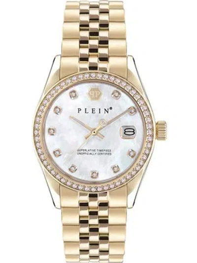 Pre-owned Philipp Plein Pwyaa0323 Street Couture Ladies Watch 34mm 5atm