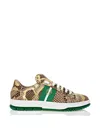 Philipp Plein Python-leather Sneakers In Multi