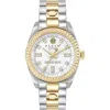 Philipp Plein Women's Queen Two-tone Stainless Steel Bracelet Watch 36mm In Gold/stainless Steel