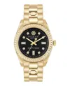 Philipp Plein Ip Yellow Gold Bracelet Watch In Gold