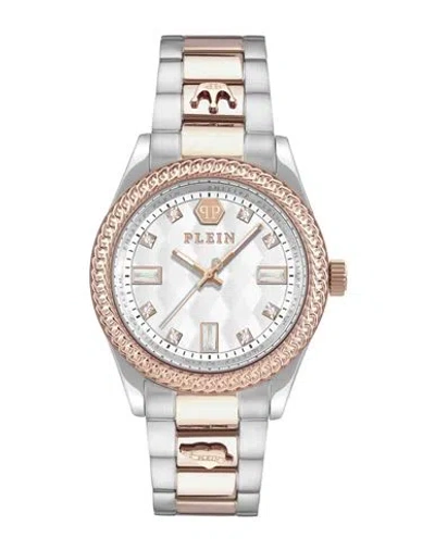 Philipp Plein Women's Queen Crystal Two-tone Stainless Steel Bracelet Watch 38mm In Two Tone