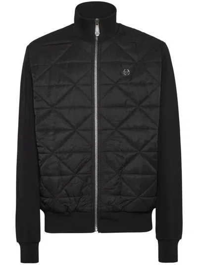 PHILIPP PLEIN QUILTED JOGGING JACKET