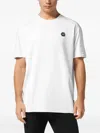 Philipp Plein Lightweight Short Sleeve Crew Neck T-shirt In White