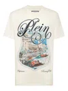 Philipp Plein Racing Car T-shirt In White