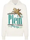 Philipp Plein Hoodie Sweatshirt Ls Racing Club In Neutrals