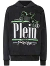 Philipp Plein Racing Club Hoodie In Schwarz