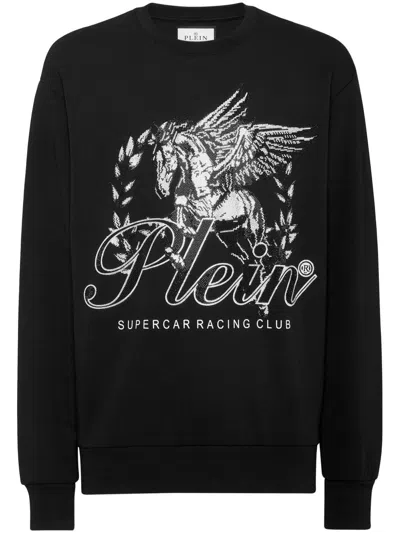 Philipp Plein Racing Club Sweatshirt In Black