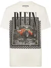 Philipp Plein Racing-graphic T-shirt In White