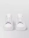 Philipp Plein Raised Toe Low-top Rubber Sneakers In White