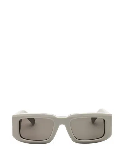 Philipp Plein Rectangle-frame Sunglasses In Gray