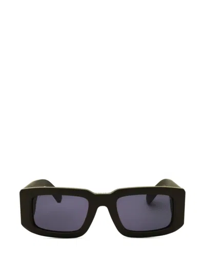 Philipp Plein Rectangle-frame Sunglasses In Black