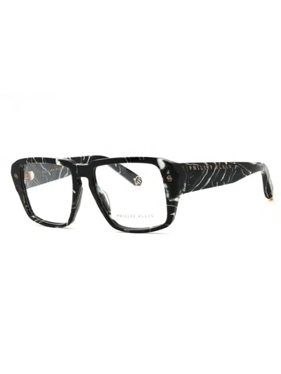 Philipp Plein Rectangular Women's Eyeglasses - Modern Design In Gray