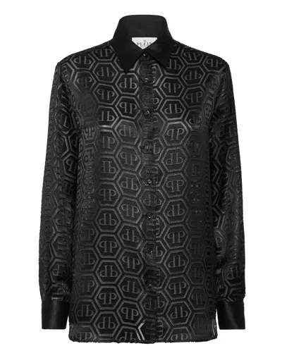 PHILIPP PLEIN REGULAR FIT SHIRT MONOGRAM