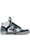 Philipp Plein Retrokickz High-top-sneakers In Multi