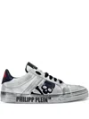 Philipp Plein Retrokickz Low-top Sneakers In White