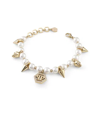 Philipp Plein Rhapsody Crystal Bracelet Woman Bracelet Gold Size Onesize Stainless Steel