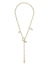 Philipp Plein Rhapsody Gold Crystal Necklace In Gold