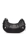 Philipp Plein Rhinestone-appliqué Shoulder Bag In Black