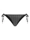 Philipp Plein Rhinestone-embellished Bikini Bottoms In Black