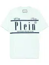 Philipp Plein Rhinestone-logo T-shirt In Green