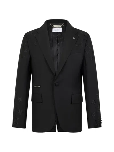 Philipp Plein Blazer Gigolo Fit Stars Stones Men In Multi