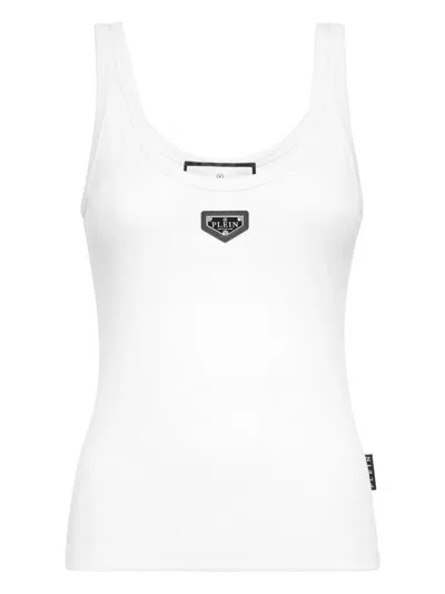 Philipp Plein Geripptes Tanktop