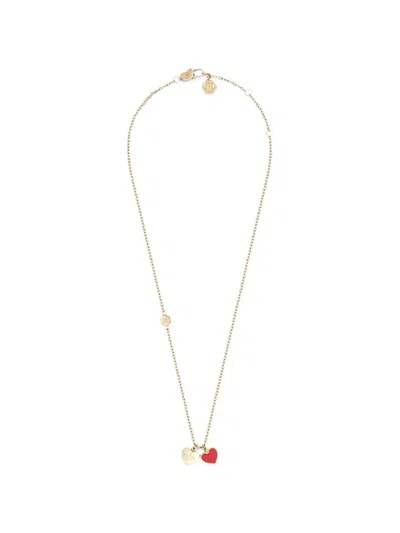 Philipp Plein Rocked Heart Halskette In Gold
