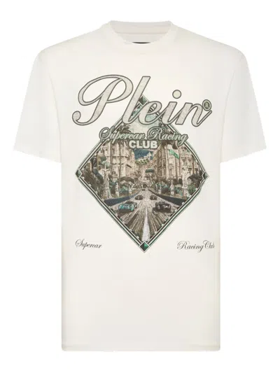 Philipp Plein Rombo Monaco T-shirt In White