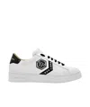 Philipp Plein Lo Top Sneakers In White