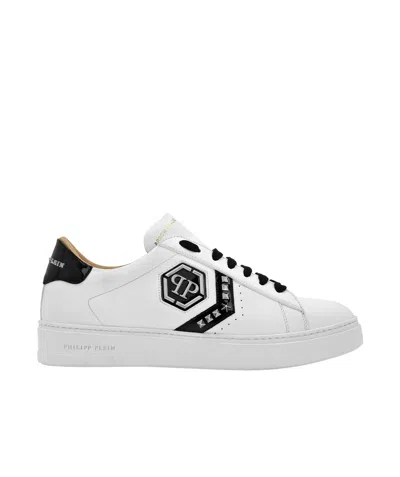 PHILIPP PLEIN ROUND-HEAD SNEAKERS