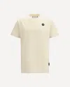 Philipp Plein Round Neck T-shirt Degrade Monogram Monogram In Neutral