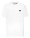 Philipp Plein Lightweight Short Sleeve Crew Neck T-shirt In White