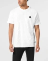 Philipp Plein Lightweight Short Sleeve Crew Neck T-shirt In White