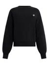 Philipp Plein Round-neck Logo Sweatshirt In Black
