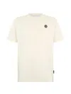 Philipp Plein Round Neck T-shirt Degrade Monogram Monogram In Neutral
