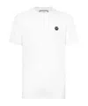 Philipp Plein Lightweight Short Sleeve Crew Neck T-shirt In White