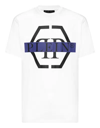 PHILIPP PLEIN ROUND NECK T-SHIRT PP TAPE