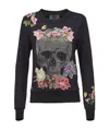 Philipp Plein Round-necked Sweater In Black