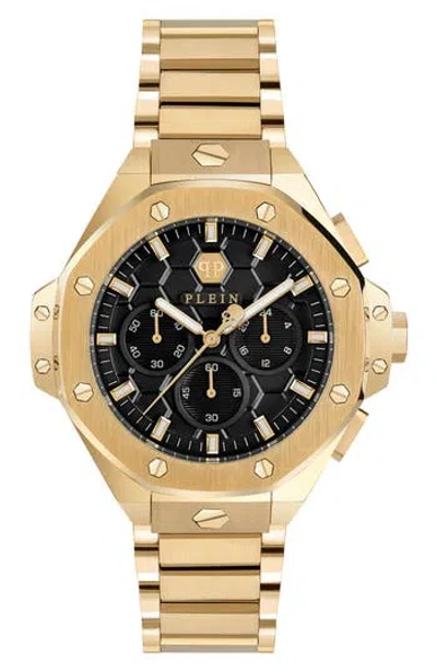 Philipp Plein Royal Bracelet Strap Chronograph Watch, 42mm