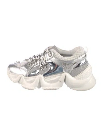 Pre-owned Philipp Plein Runner Crystal Chunky Sneakers