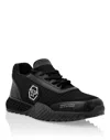 Philipp Plein Runner Hexagon Low-top Sneakers In Black
