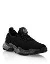 Philipp Plein Runner Hyper $hock Sneakers In Black