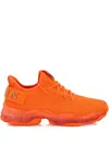 Philipp Plein Runner Hyper $hock Logo-details Sneakers In Orange