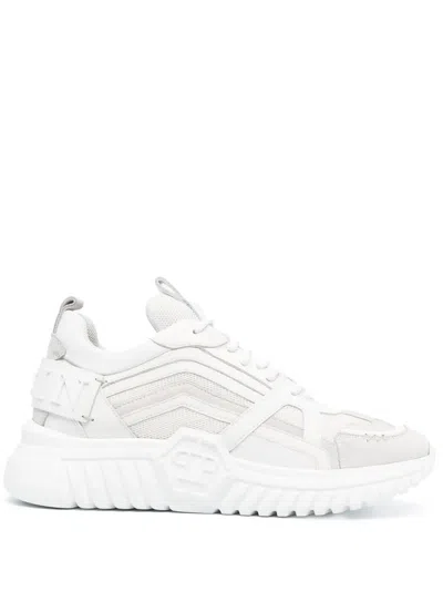 Philipp Plein Runner Low-top Sneakers In White