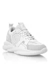Philipp Plein Chunky Hurricane Runner Sneakers In White