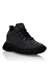 Philipp Plein Runner Skeleton Python "black Viper" In Black